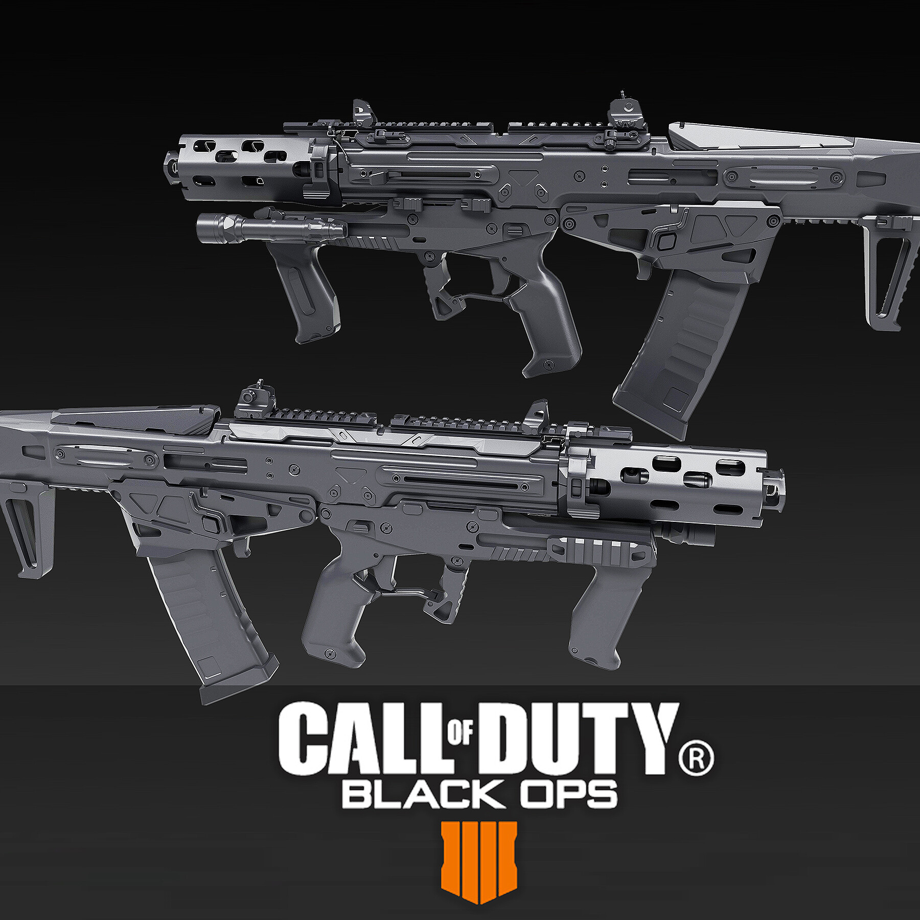 ArtStation Call of Duty Black Ops 4 Weapon Concept MADDOX RFB
