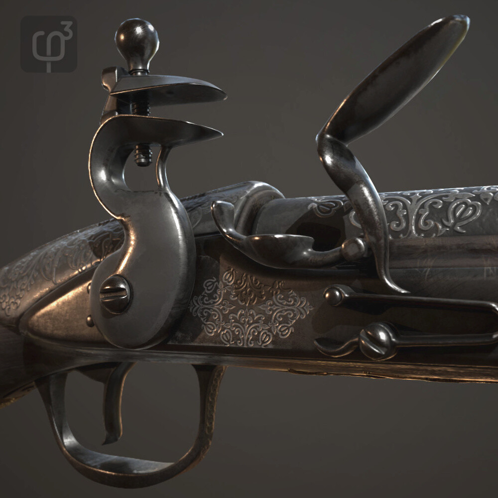 Ottoman era flinklock pistol