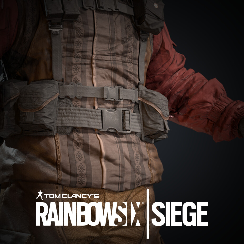 ArtStation Rainbow Six Siege Glaz FarWest Uniform