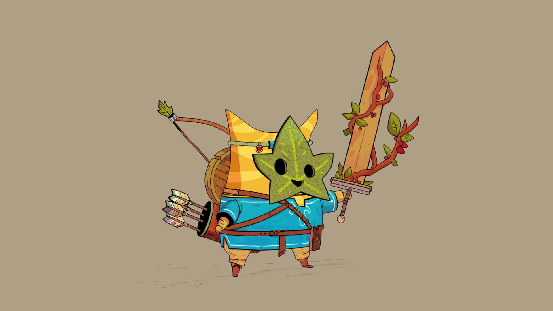 Artstation 3d Korok Hero