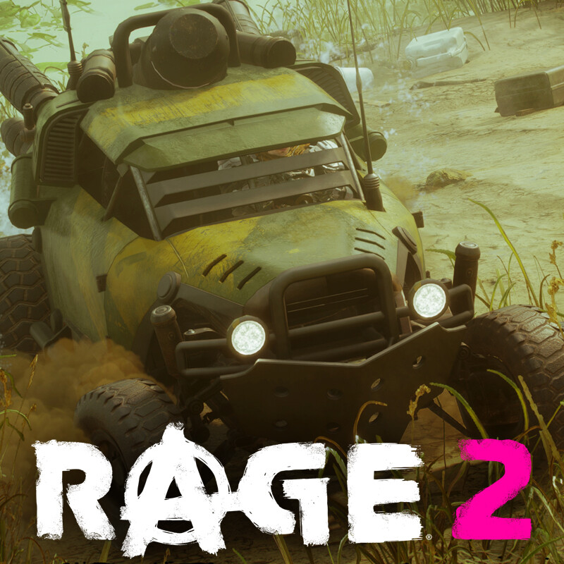 ArtStation Rage 2 Race Cars