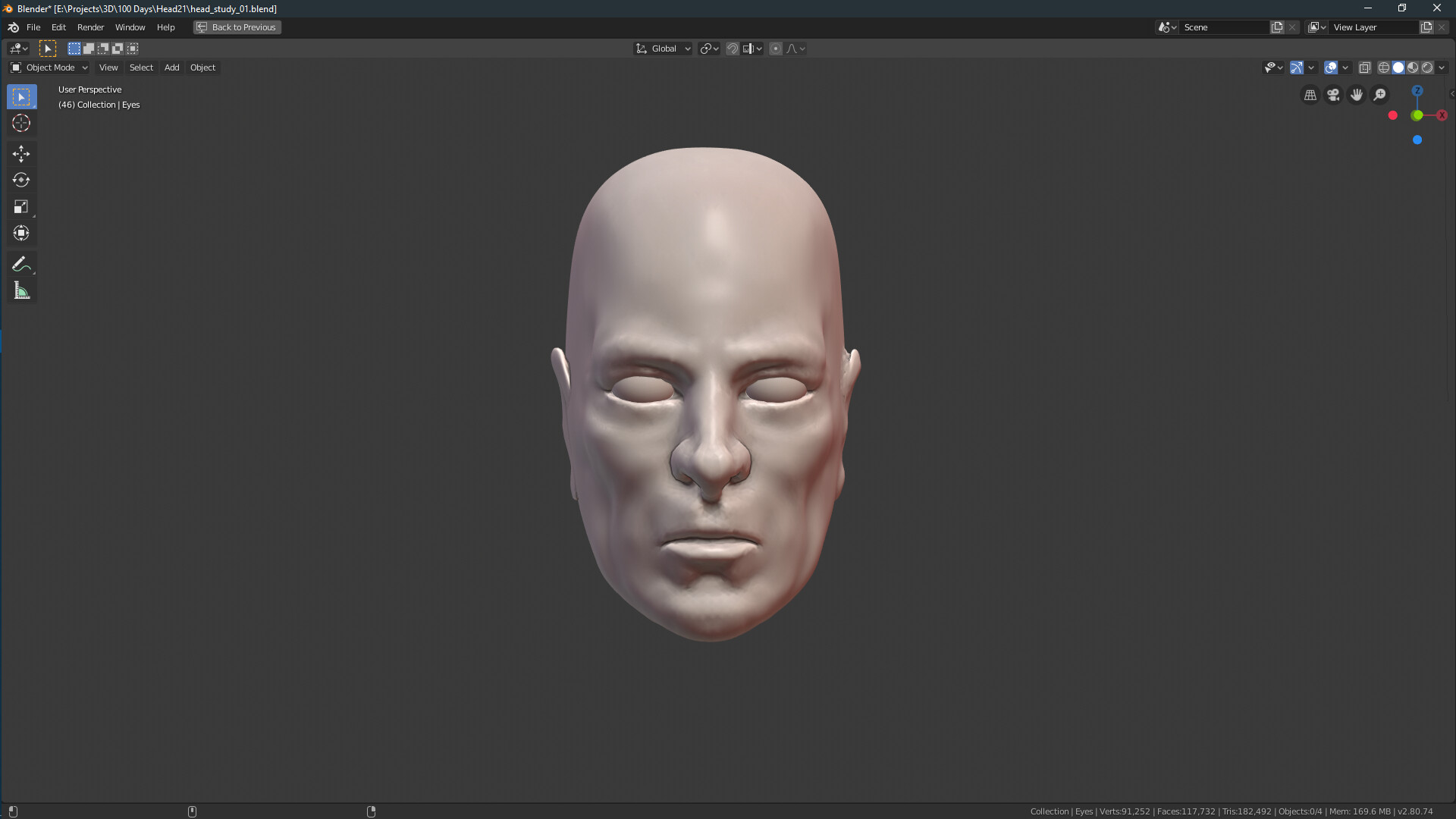 ArtStation - Head_marble_06