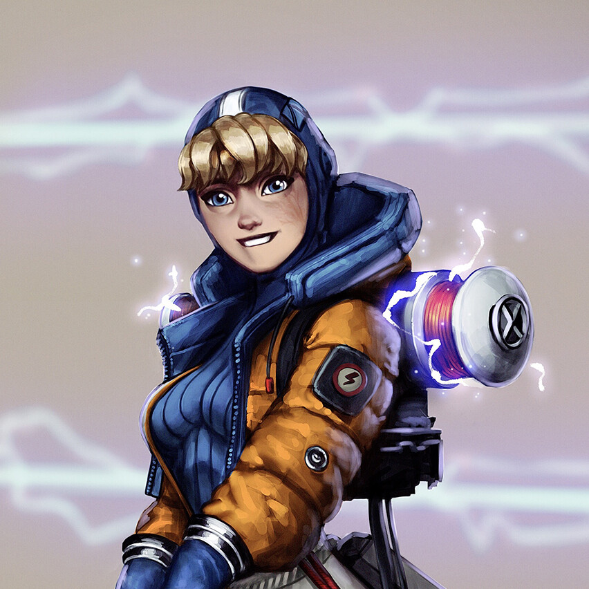 ArtStation - Wattson (Apex Legends)