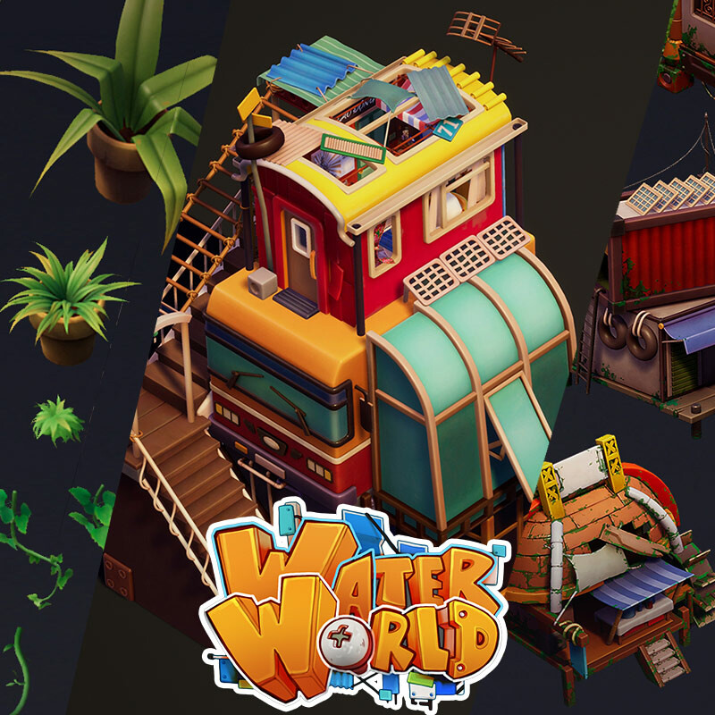 Water World - BARM Town Modular Assets Part 2 