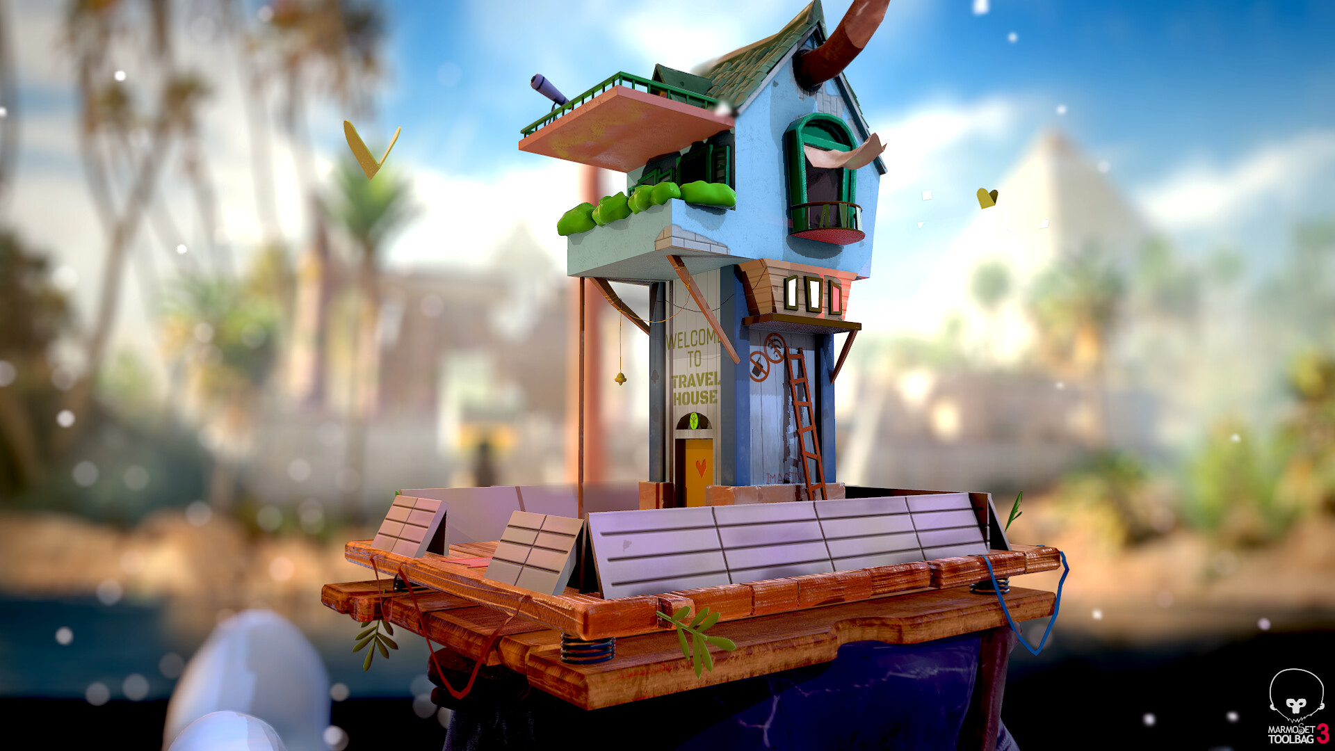 ArtStation Travel House