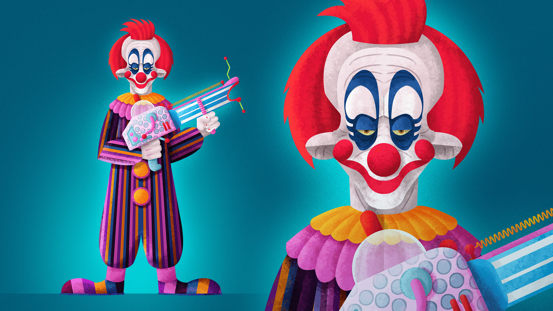 ArtStation - Killer Klowns from Outer Space - Rudy