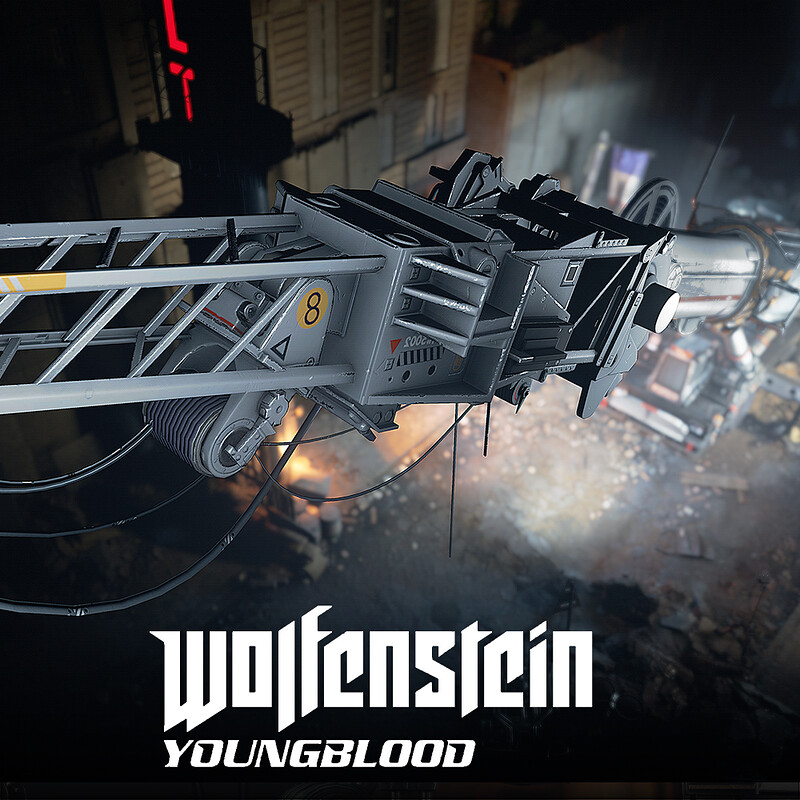 Wolfenstein: Youngblood - Construction Crane