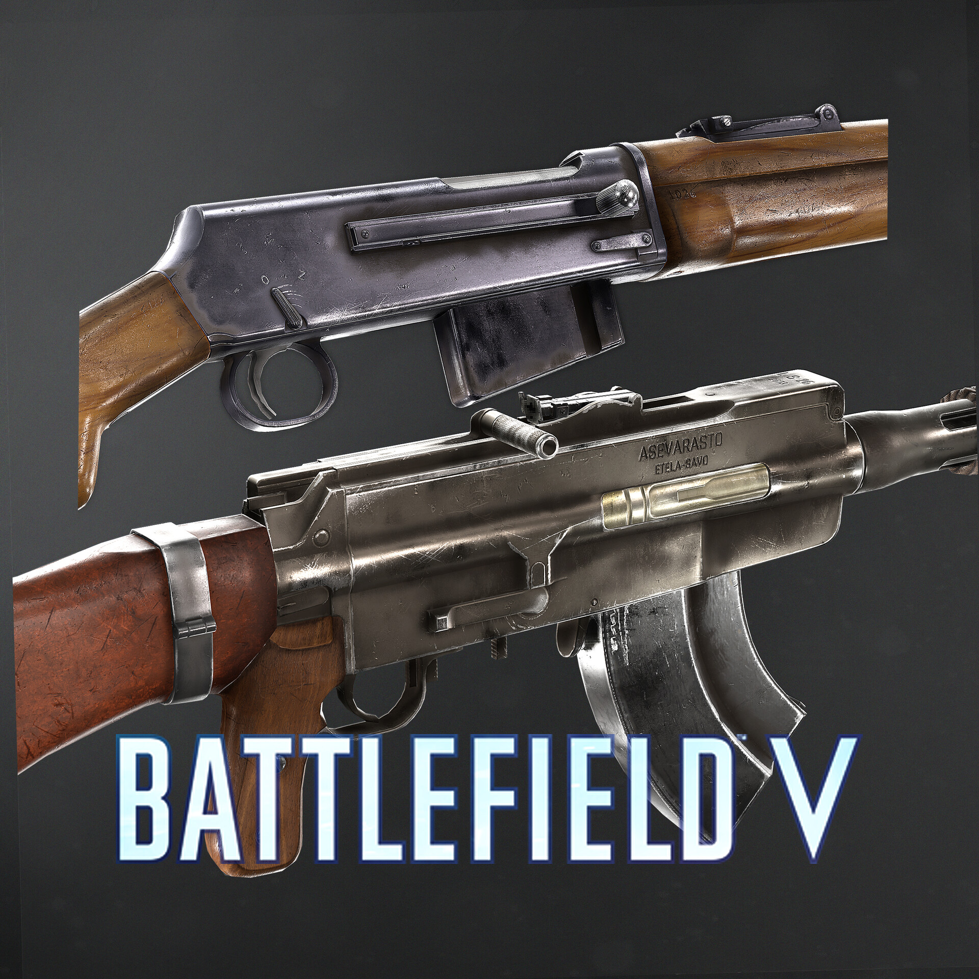 ArtStation - Battlefield V Weapons Part 1