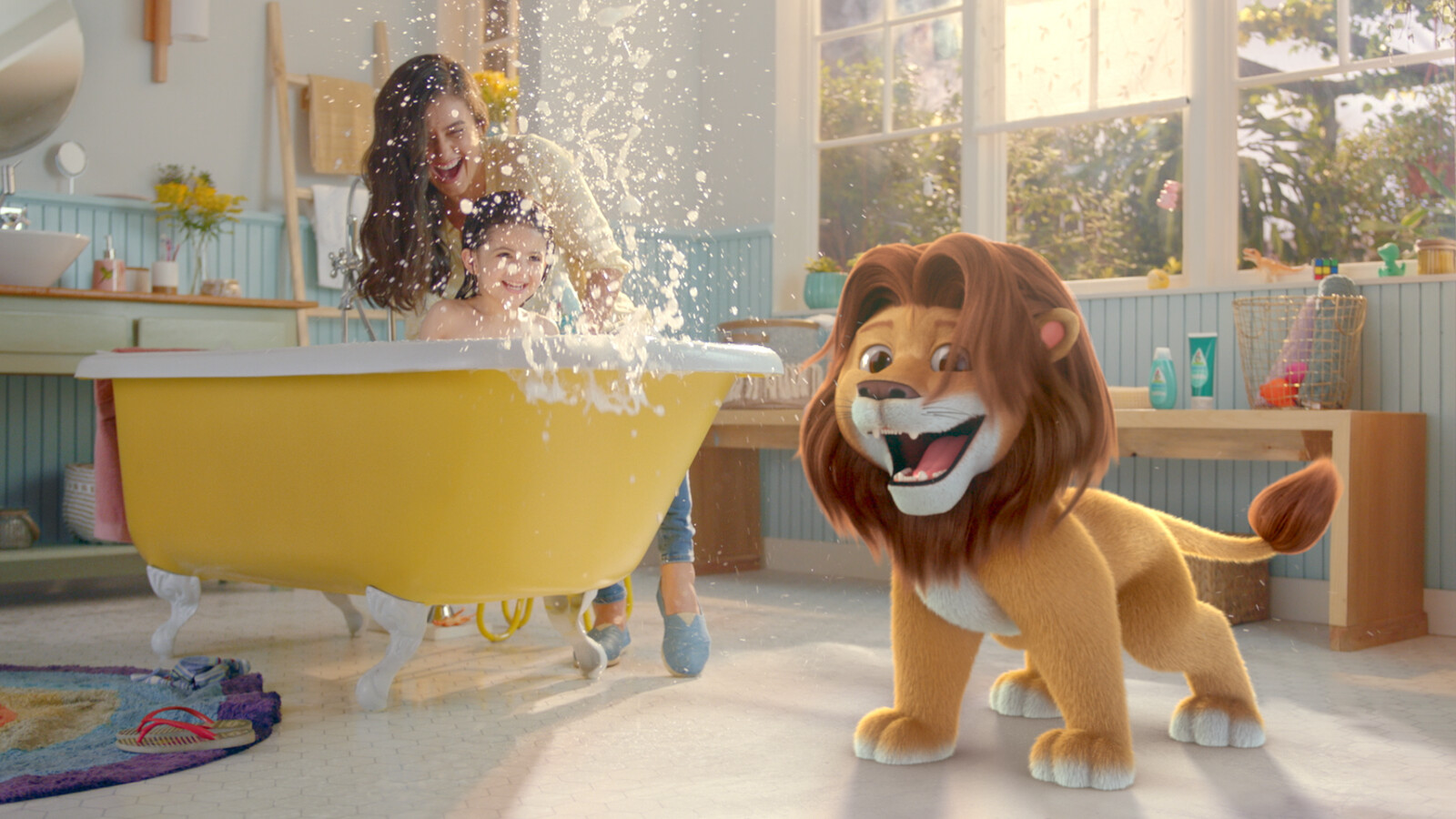  Lion Grooming and Lookdev - Johnson & Johnson Advertising Campaign @O2 Filmes