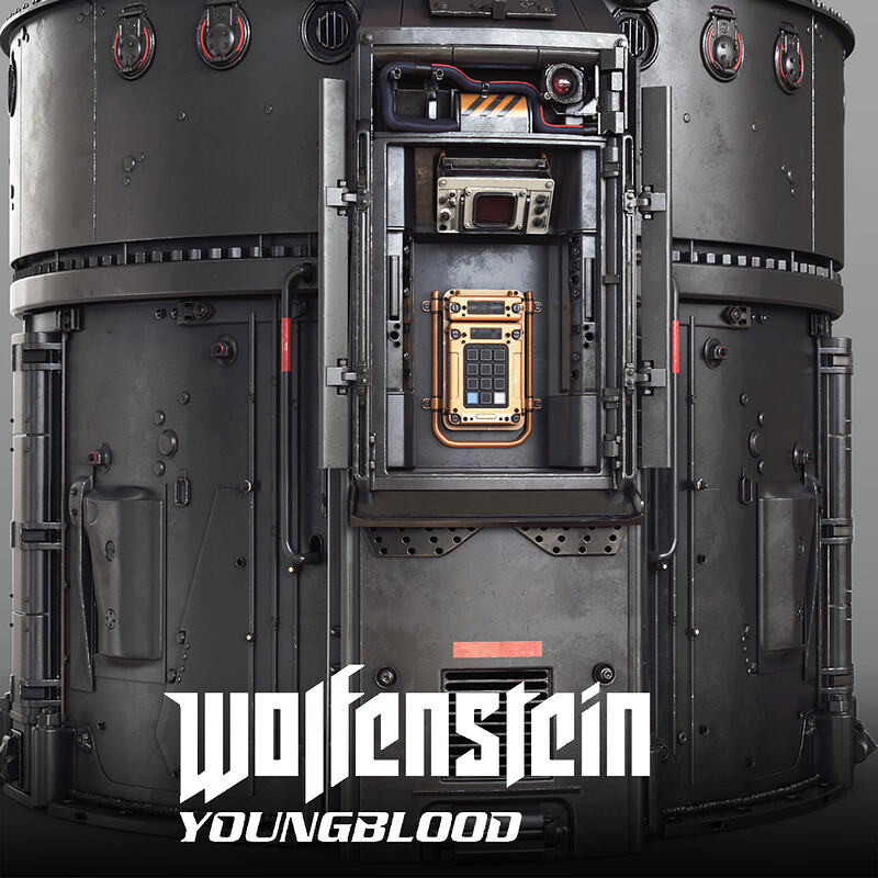 Wolfenstein: Youngblood - DroneTower HighPoly