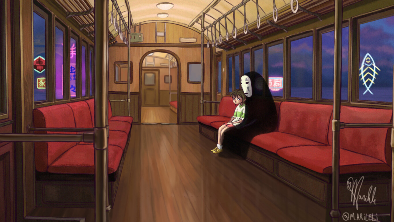 ArtStation - Scenery Studies - Studio Ghibli