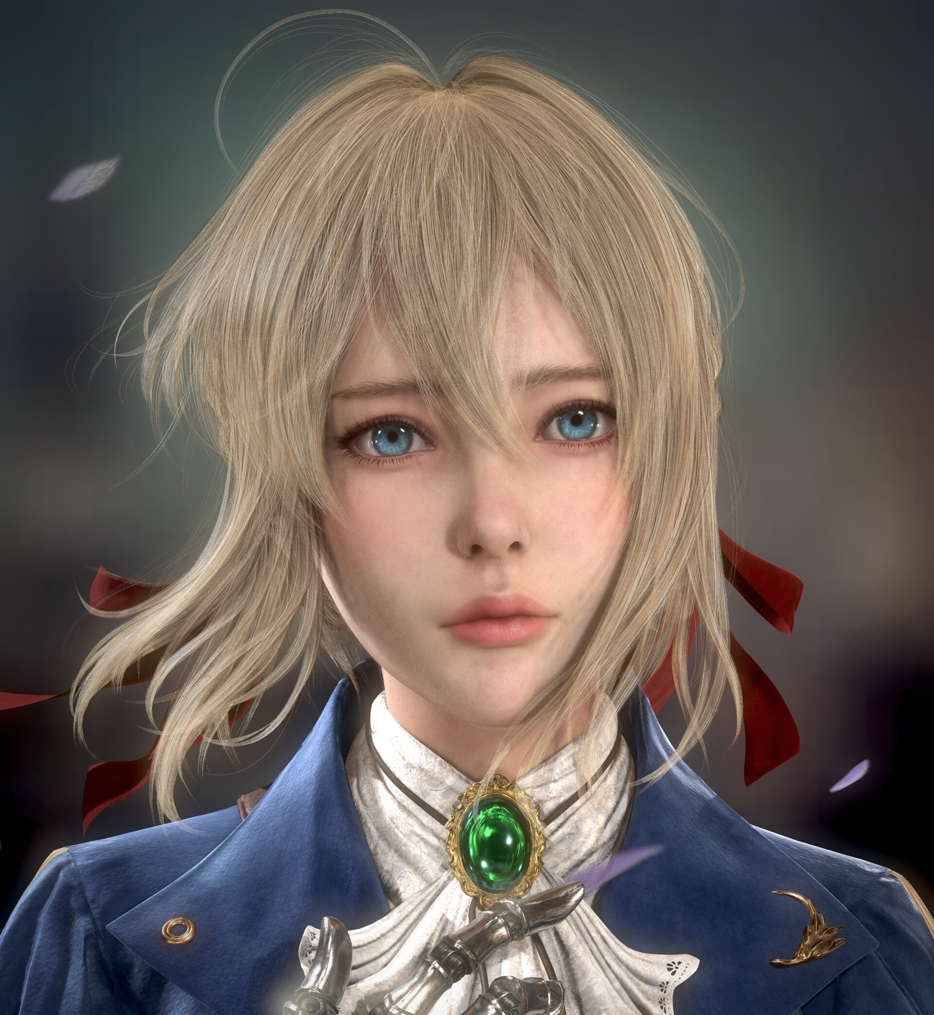 Artstation Violet Evergarden Real Time 3d Fanart Lee Gh