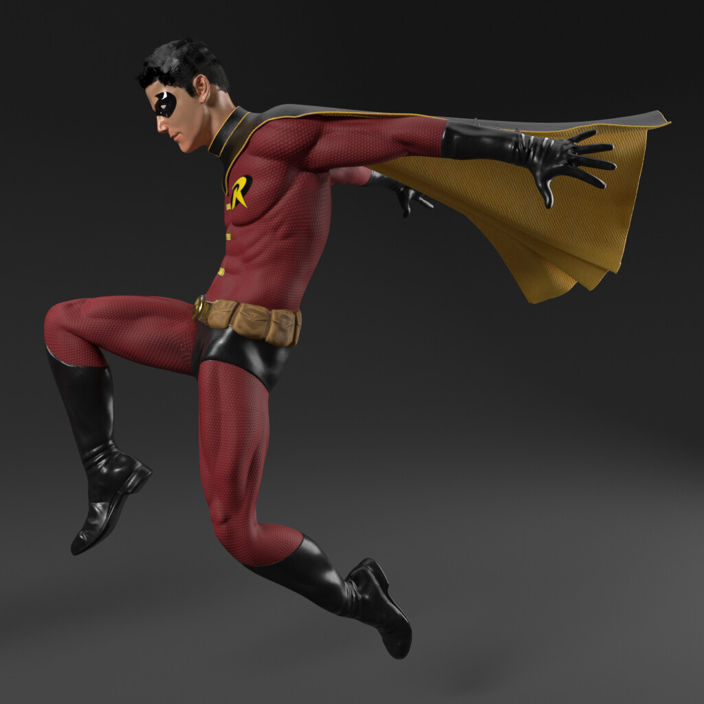 ArtStation - Robin and Harley Quinn