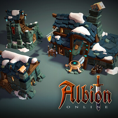 ArtStation - Albion Online : Steppe 2d concepts