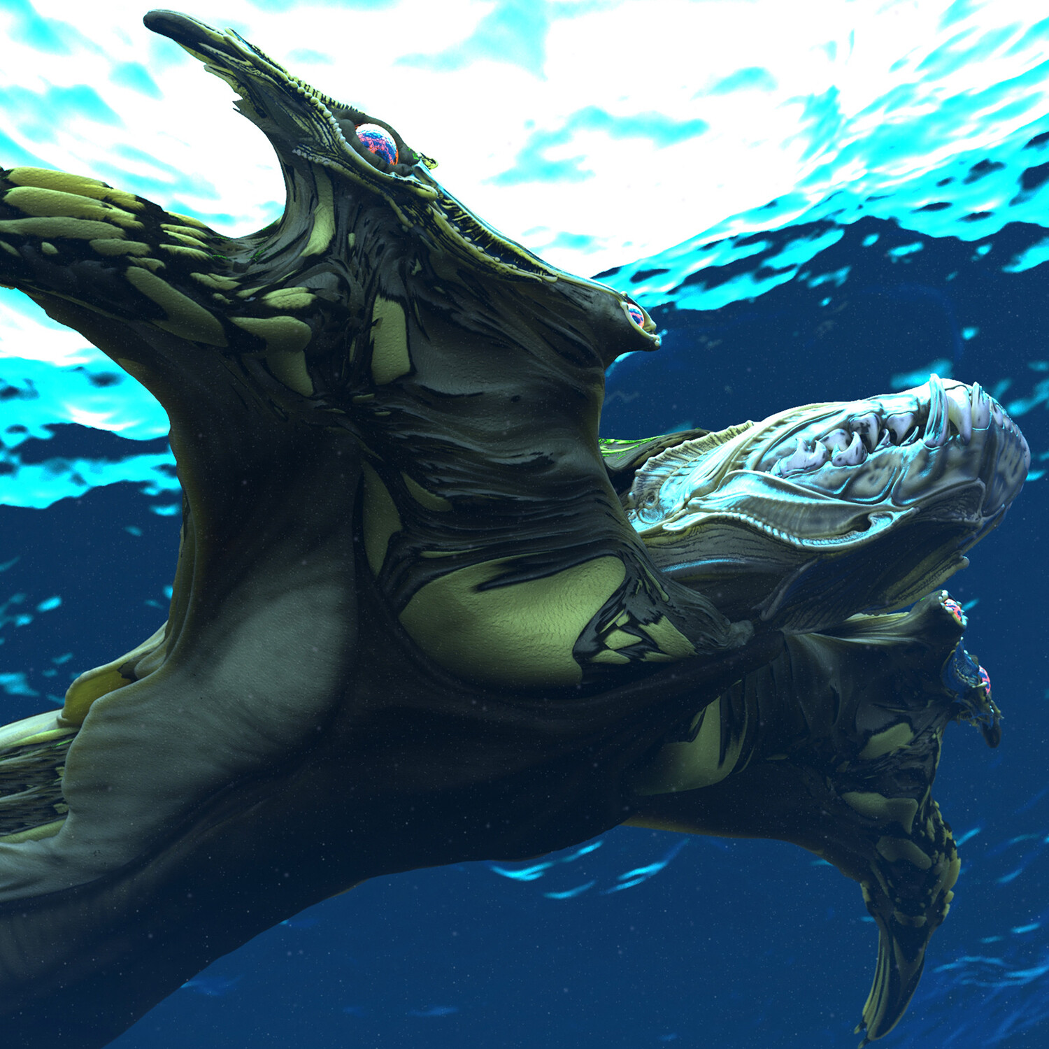ArtStation - The Demon Fish - Coastal Habitat
