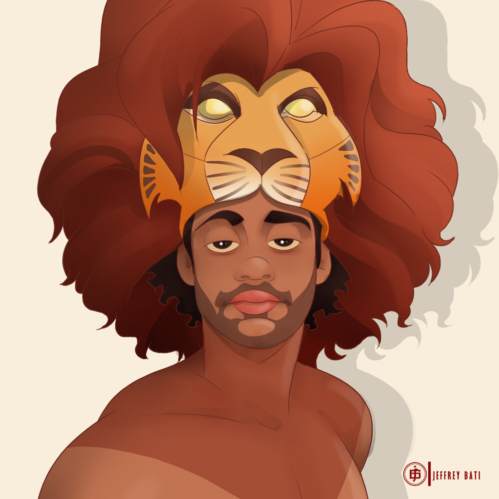 ArtStation - The Lion King Simba
