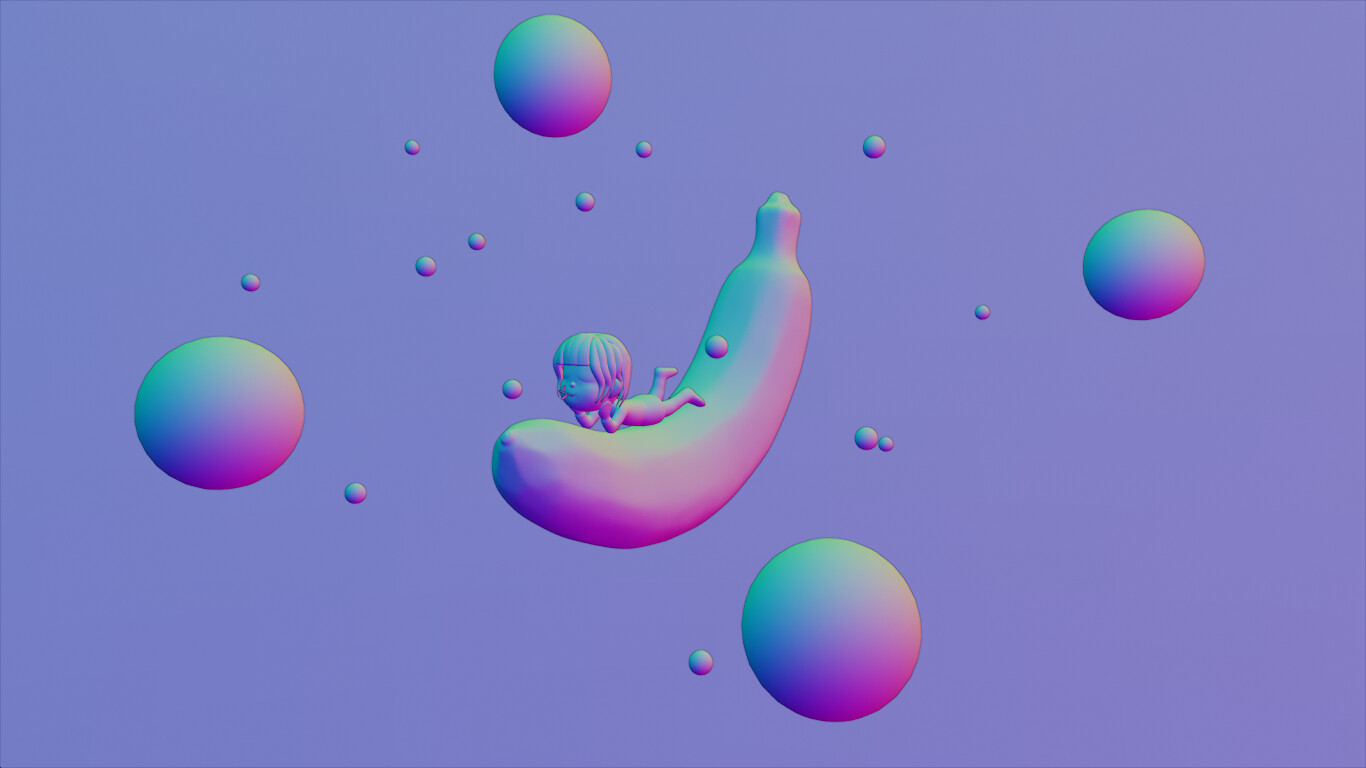 ArtStation The Banana Girl