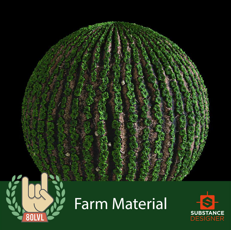 Farm Material - 100% Substance Designer