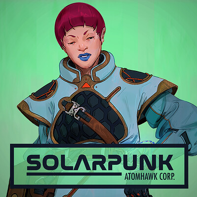 Art Competition winners: Solarpunk 2019 - Atomhawk