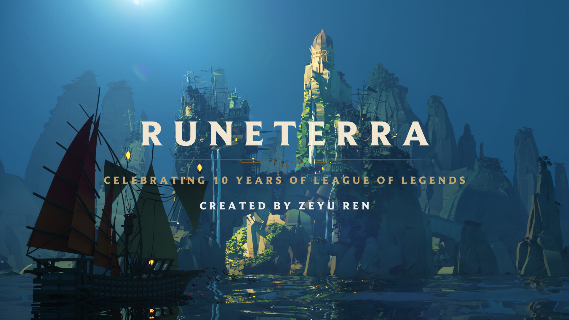 Artstation Runeterra Celebrating 10 Years Of League Of Legends