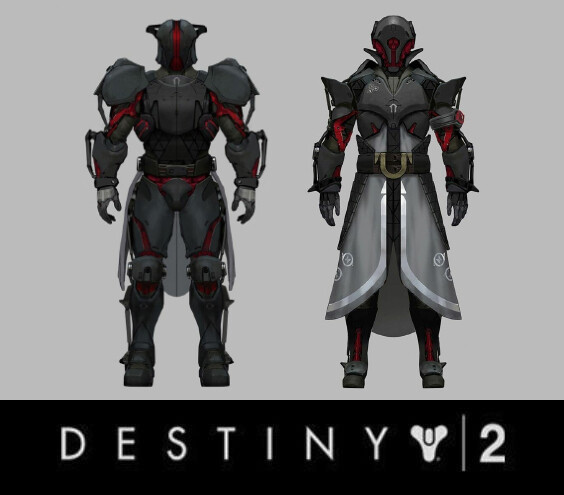 ArtStation - Ghost of Tsushima x Destiny 2- Ancestral Warlock Armor