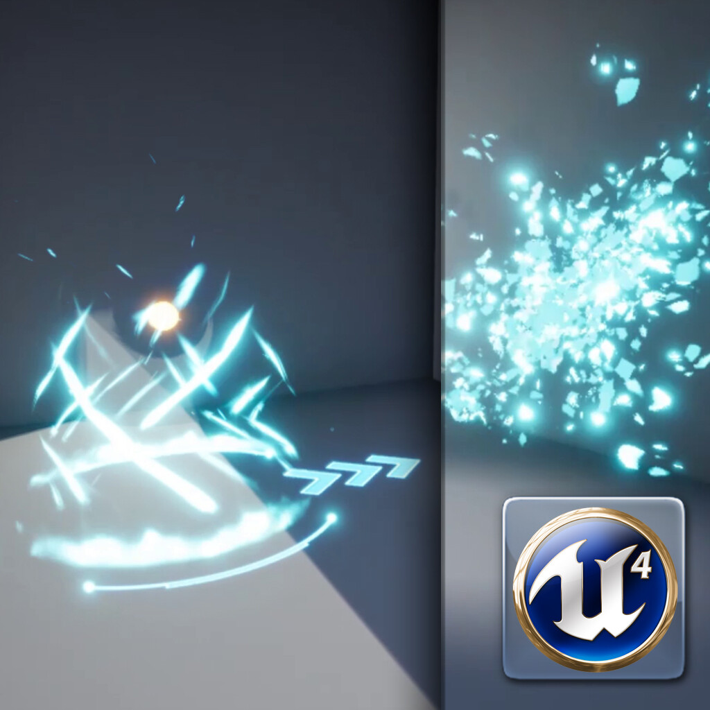 ArtStation - Magic Projectile - Unreal Engine 4