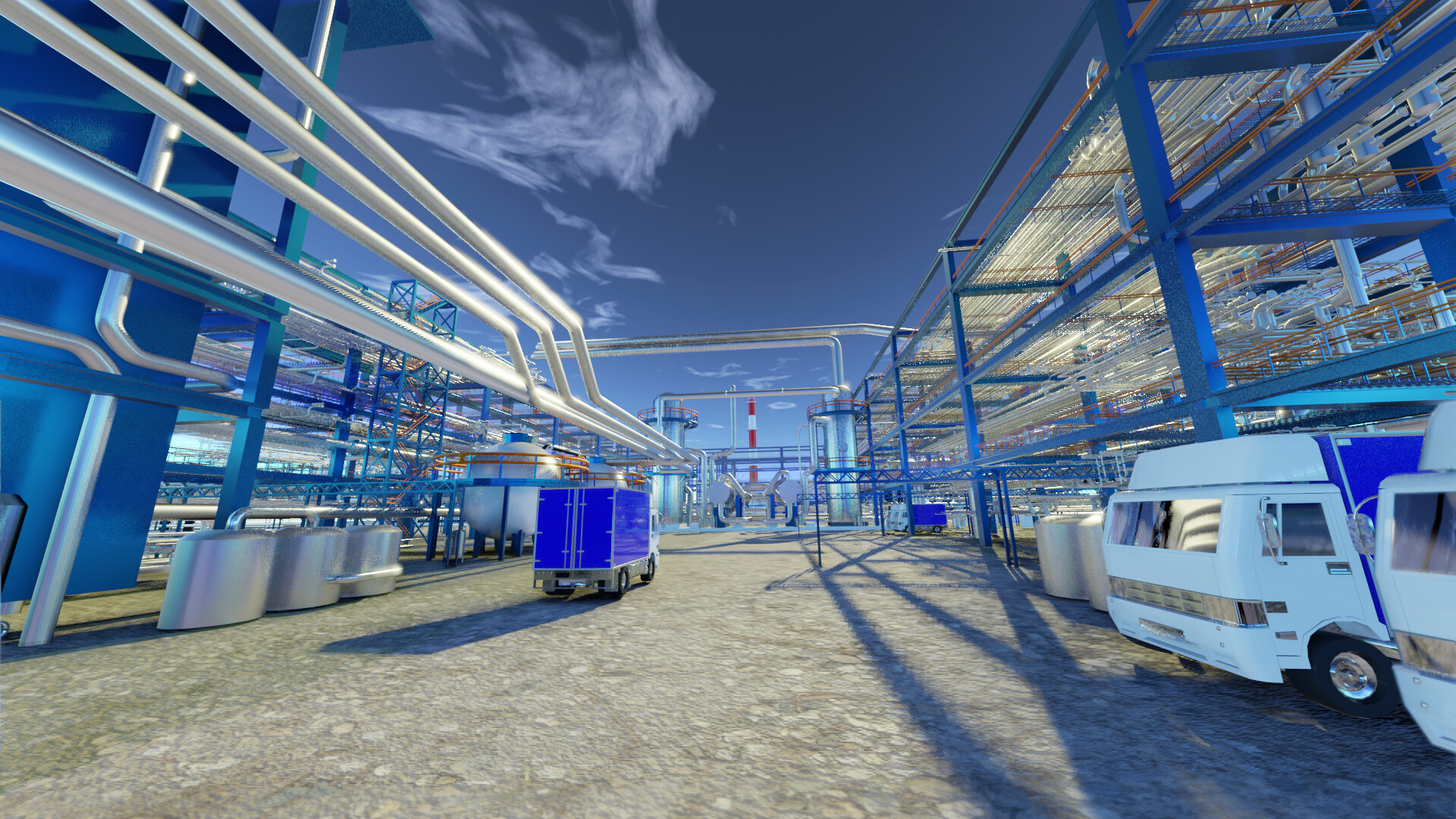 ArtStation - VR Factory system control- presentation