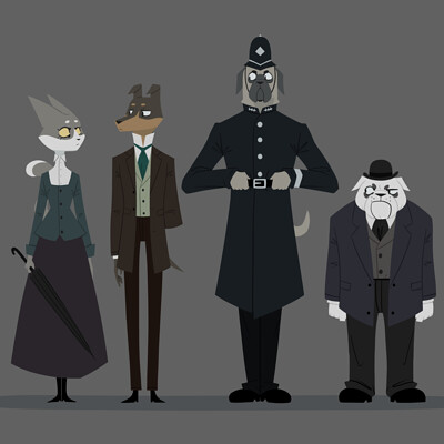 Character Design Assignment Refined Samples