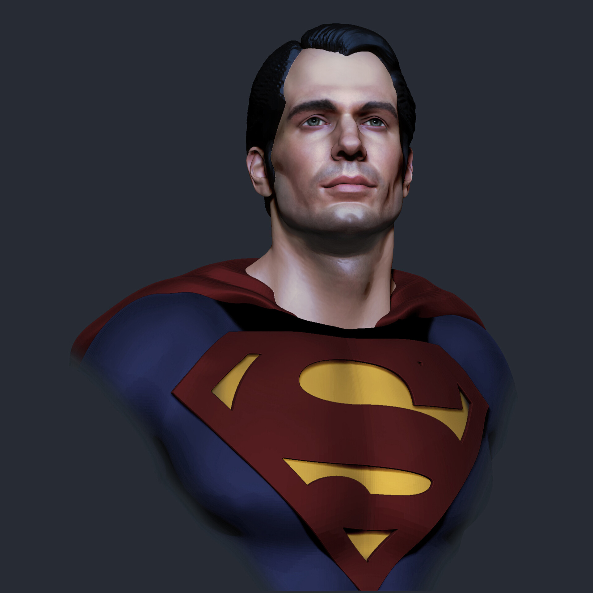 ArtStation - The best Superman is the great Henry Cavill.