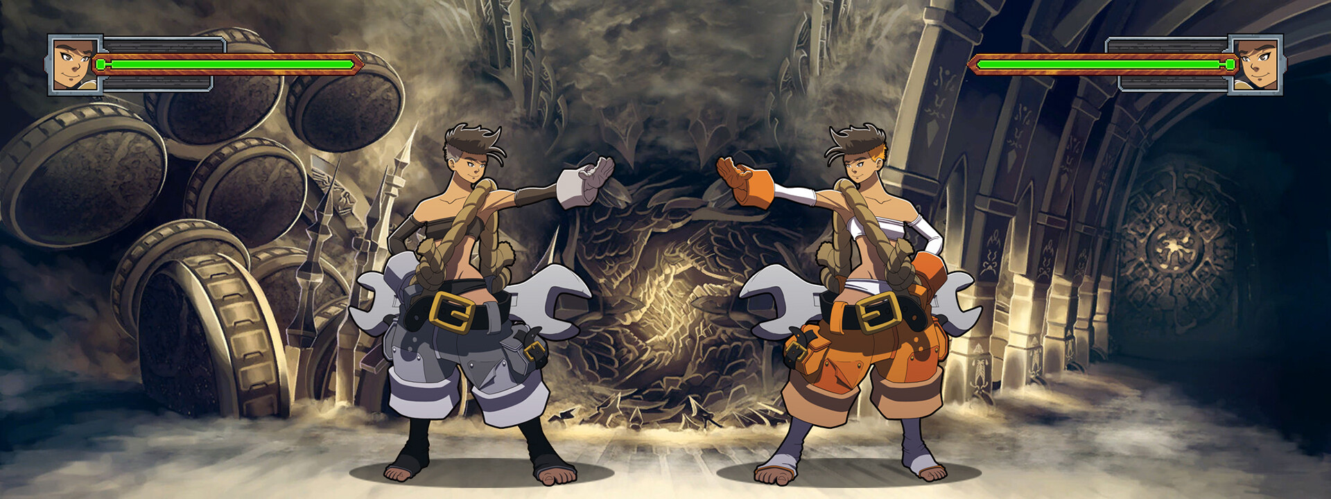 ArtStation Character design fighting game concept