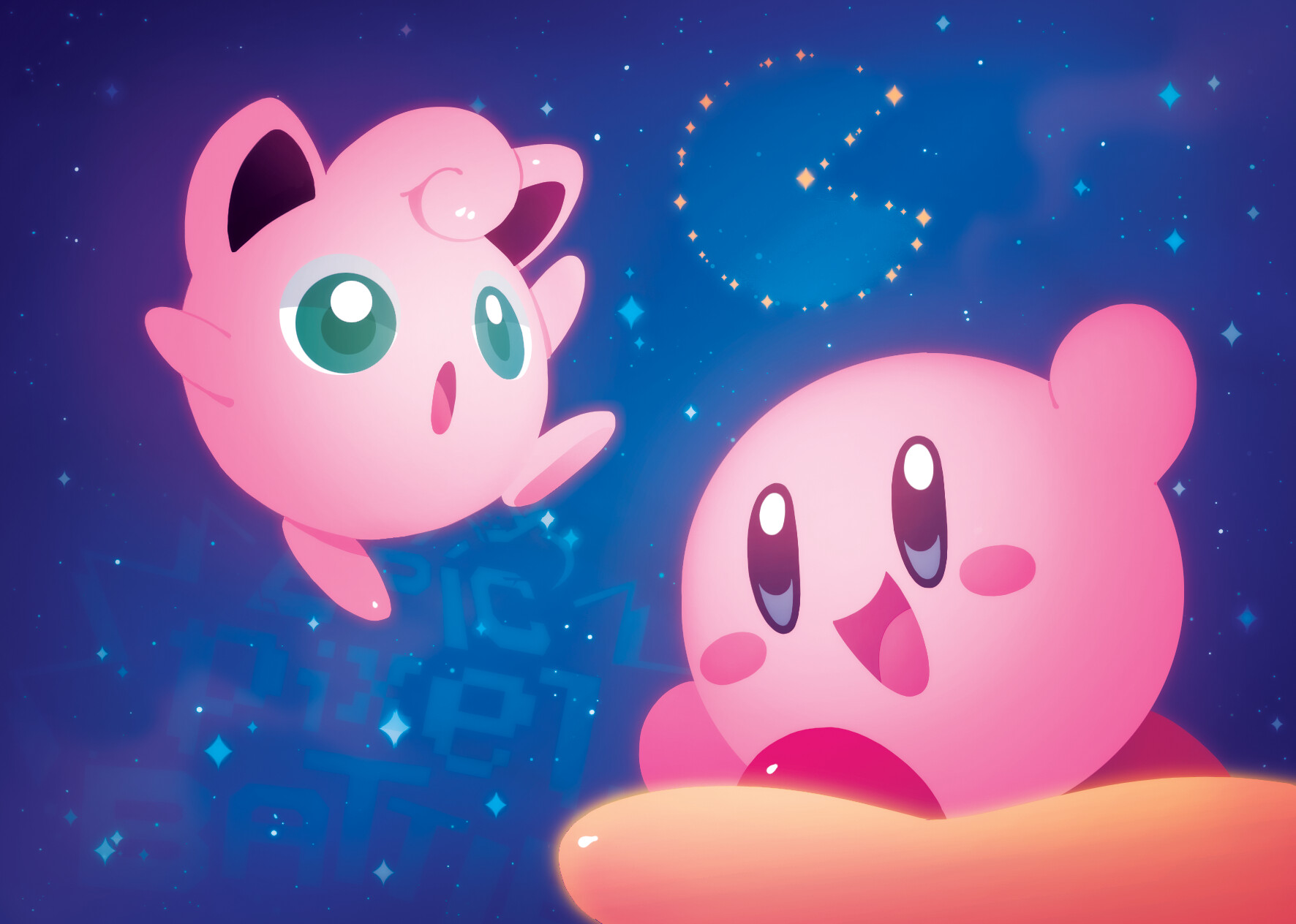 ArtStation - Kirby & Jigglypuff