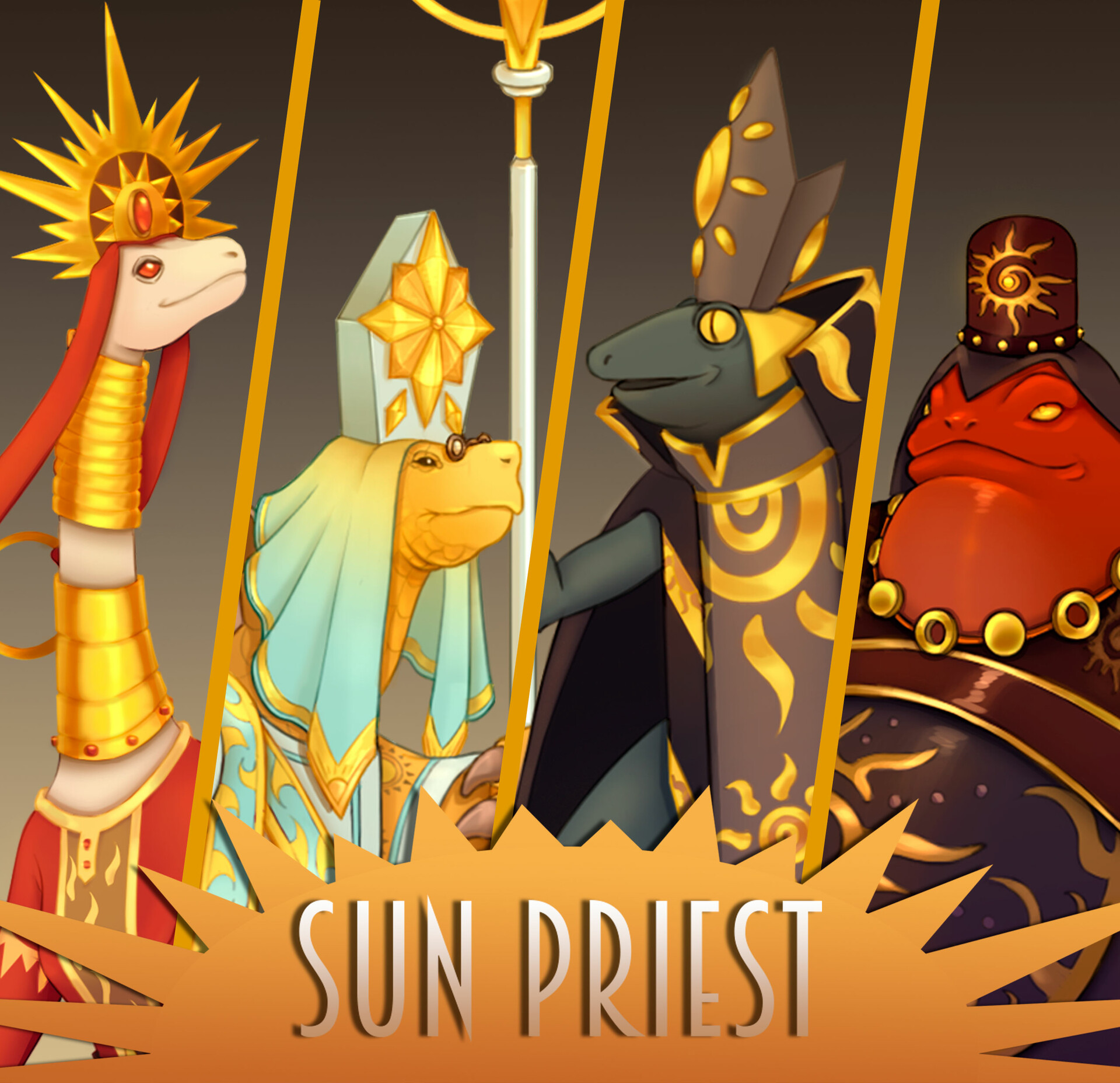 The healing priest of the sun