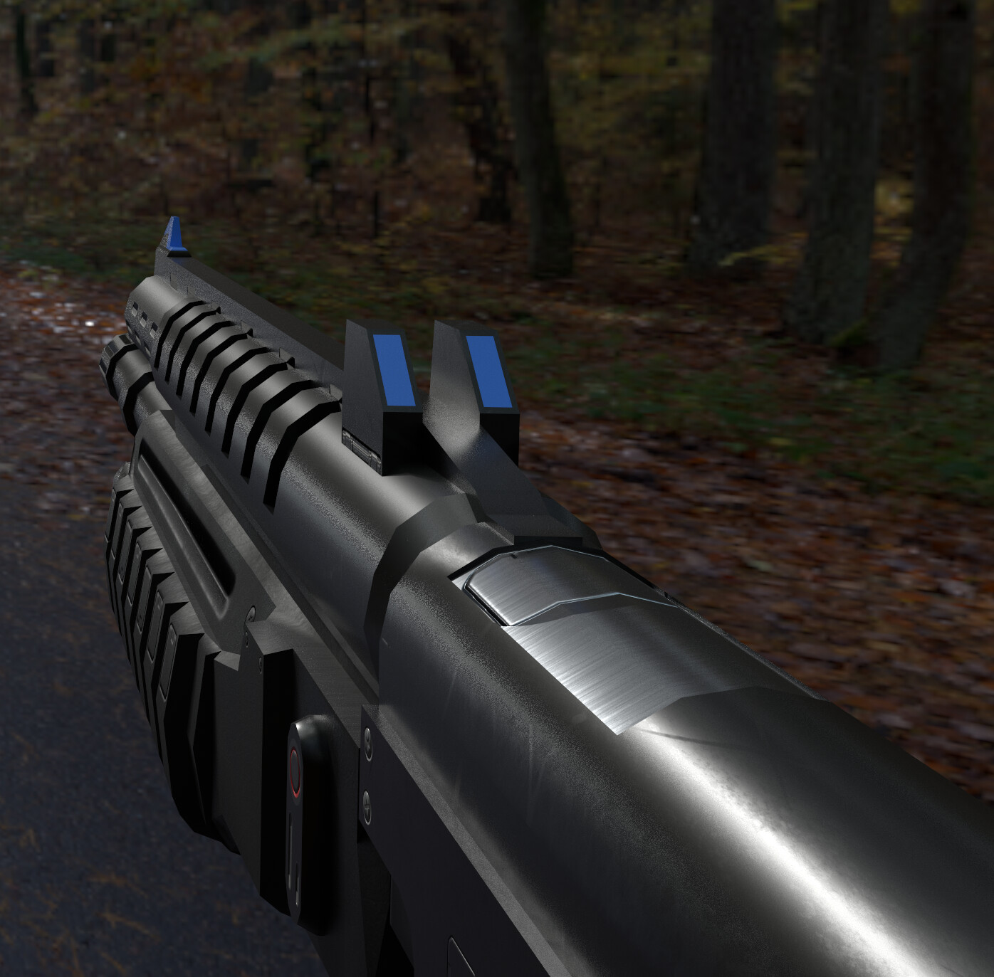 ArtStation Halo M90 Shotgun