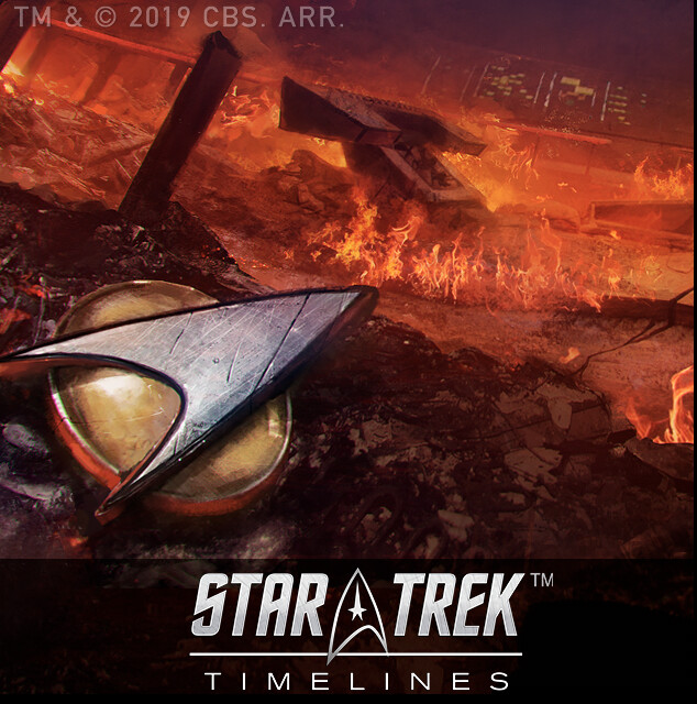 ArtStation - Star Trek Timelines - Starfleet Burning