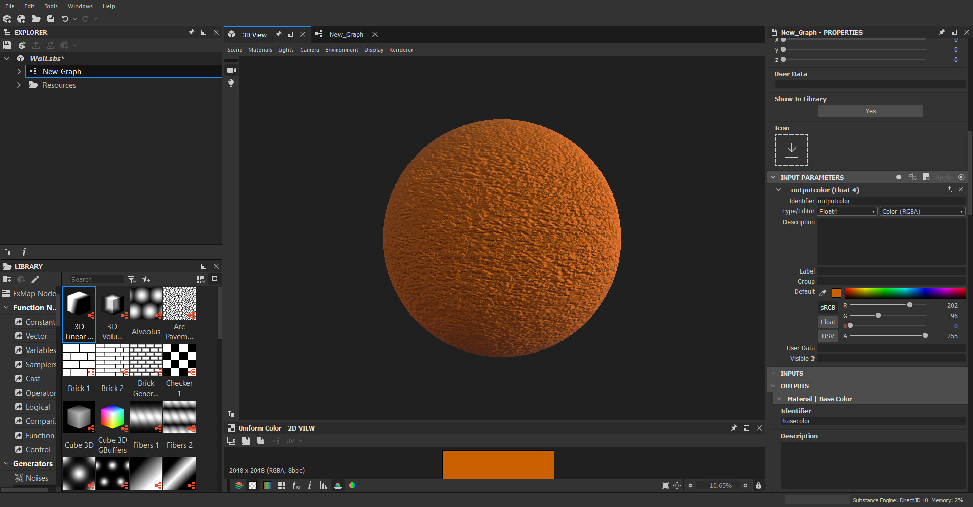 ArtStation - Wall Material