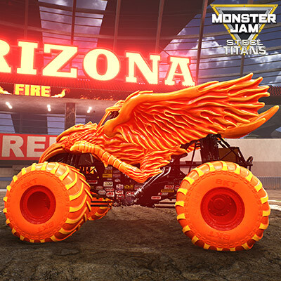 monster truck jam in phoenix