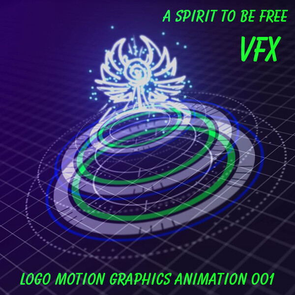 ArtStation - A Spirit To Be Free Logo Graphics 001