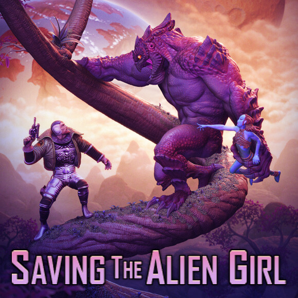Saving The Alien Girl