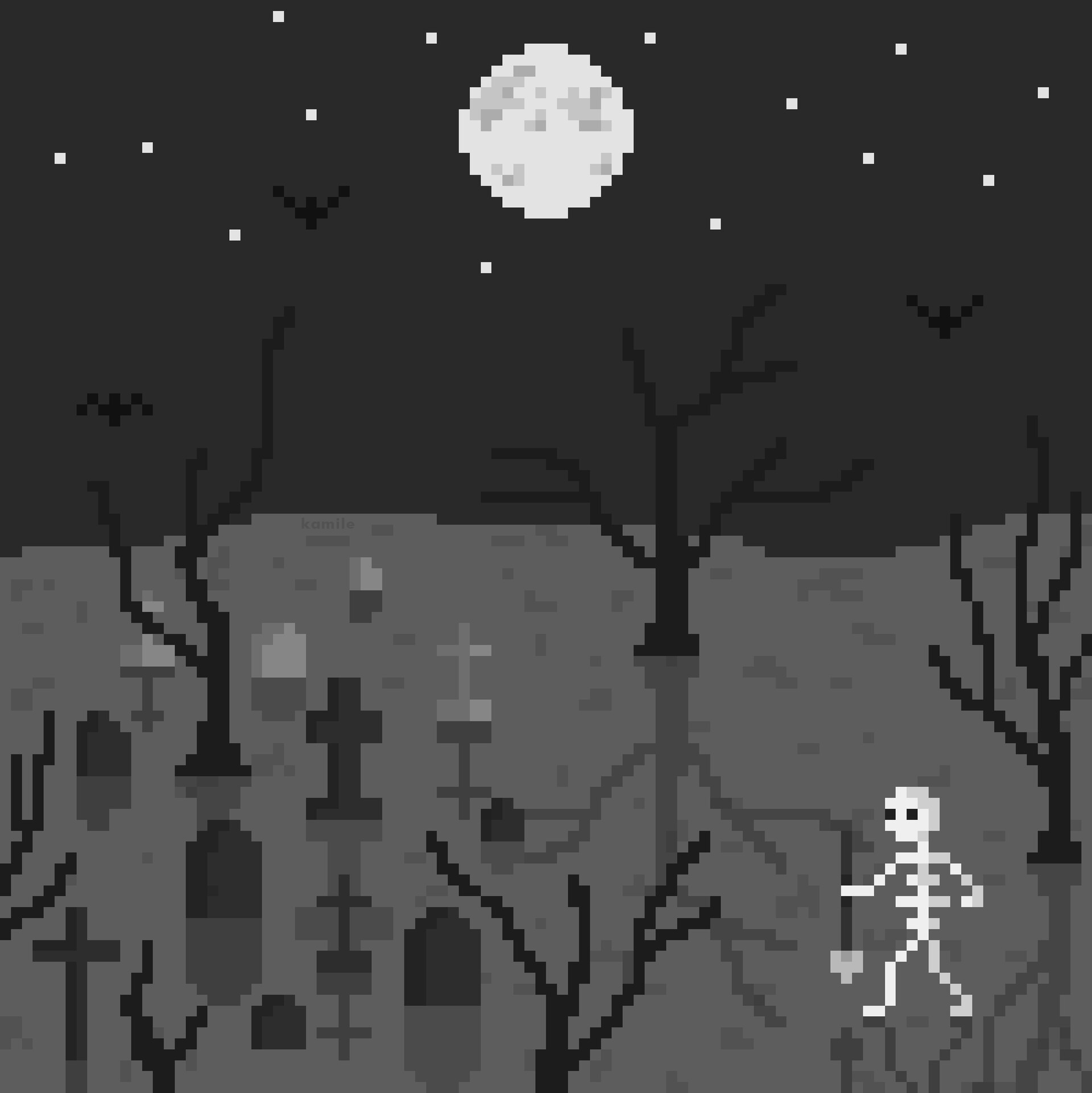 Pixel art Graveyard Platformer Pack | Pixel art, Pixel art games, Pixel ...