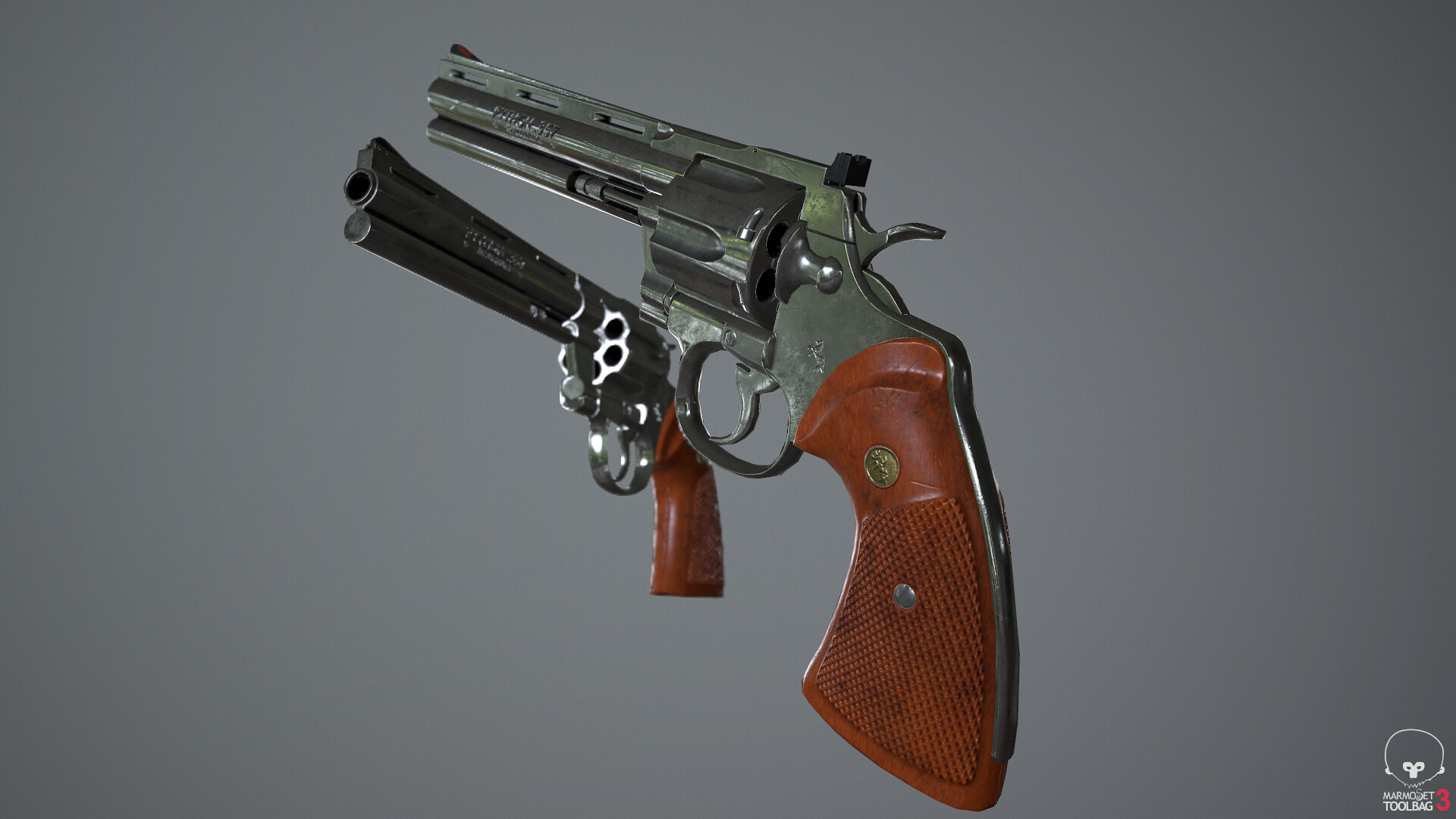 ArtStation - Python .357 magnum, Eduardo Gutiérrez