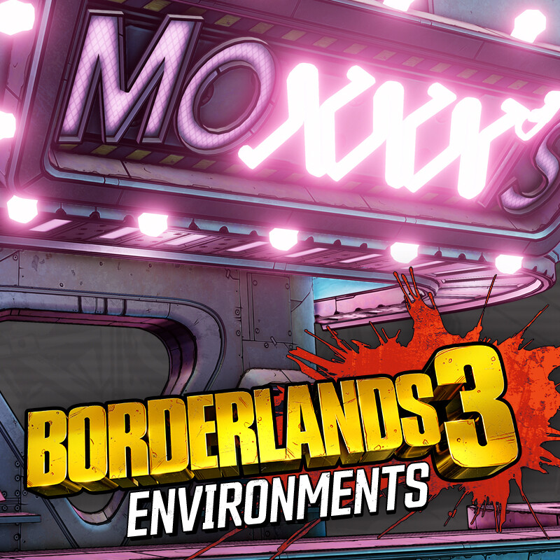 ArtStation - Moxxi's Bar - Borderlands 3