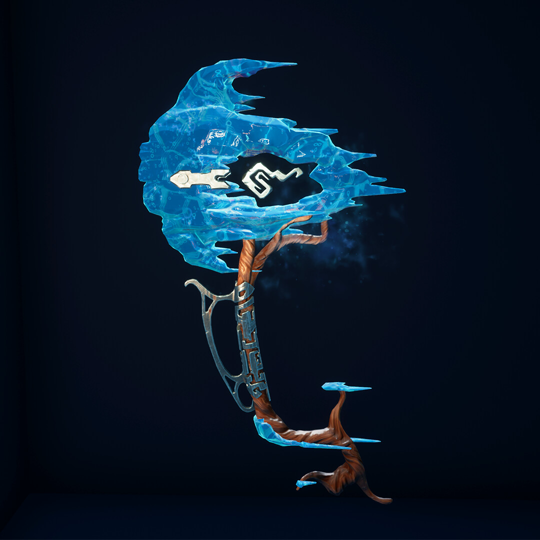 Frostwind - Stylized Fantasy Axe