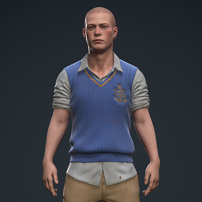 ArtStation - Remake of Spudgun from Bully