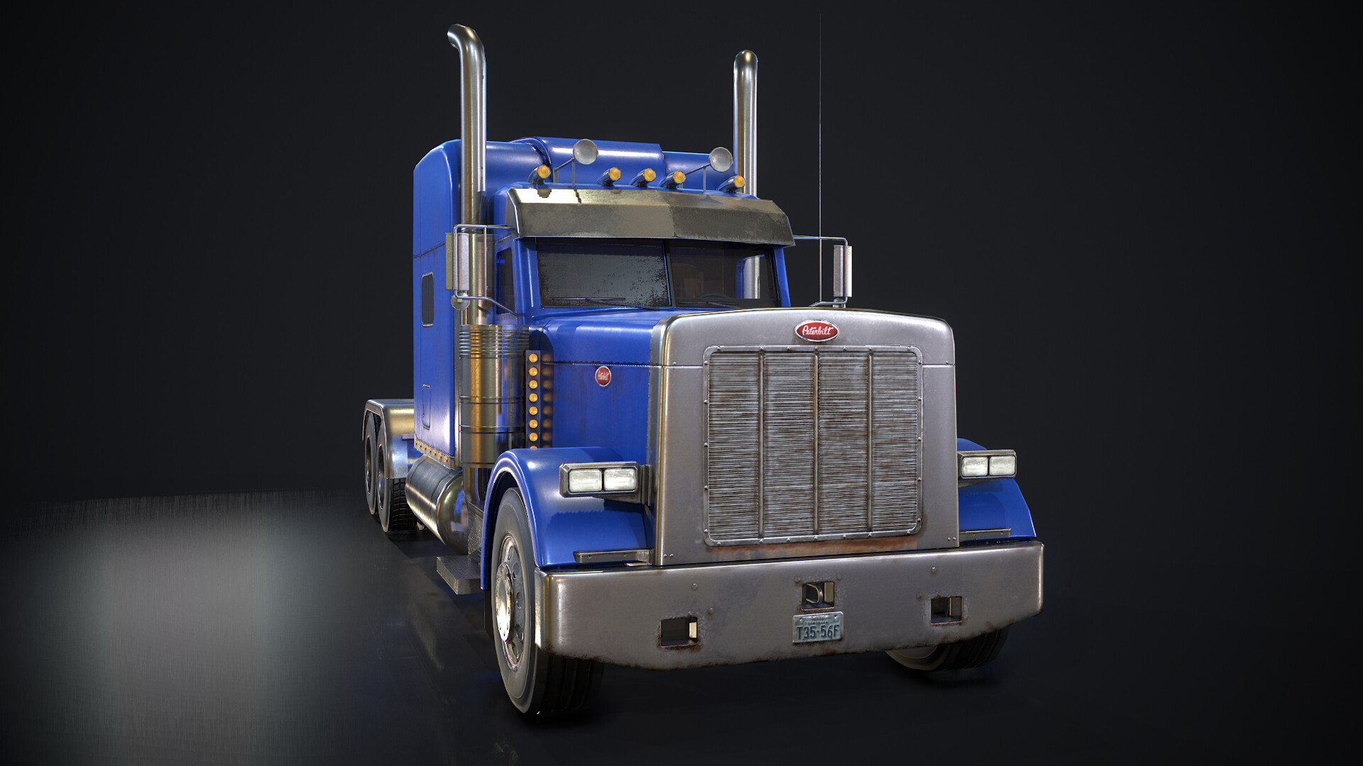 ArtStation - Peterbilt Truck