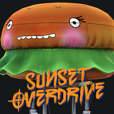 Burger Blimp -Sunset Overdrive