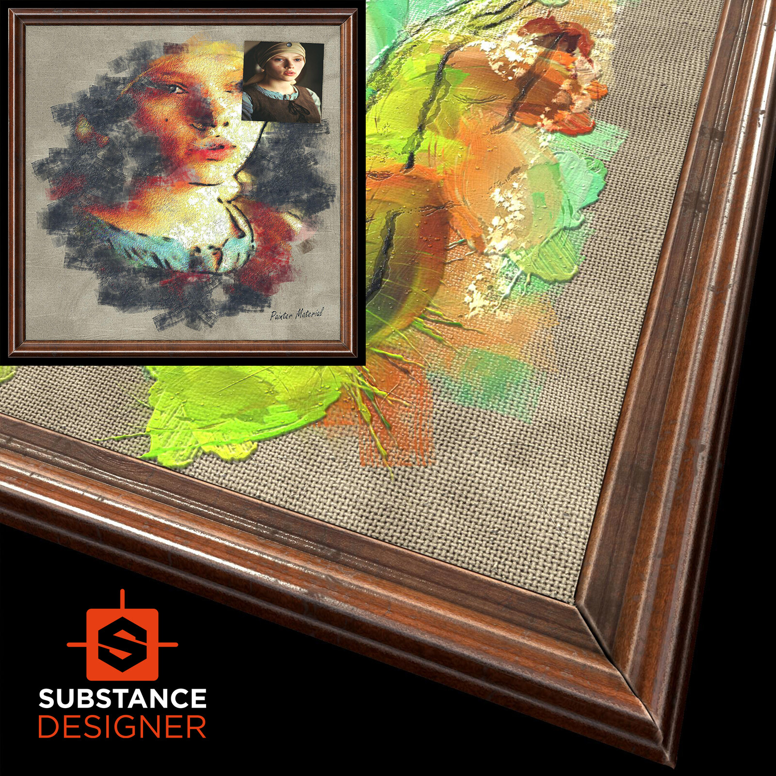 Painter Material -100% Substance Designer