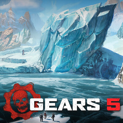 ArtStation - Gears 5 - Approach to Mount Kadar