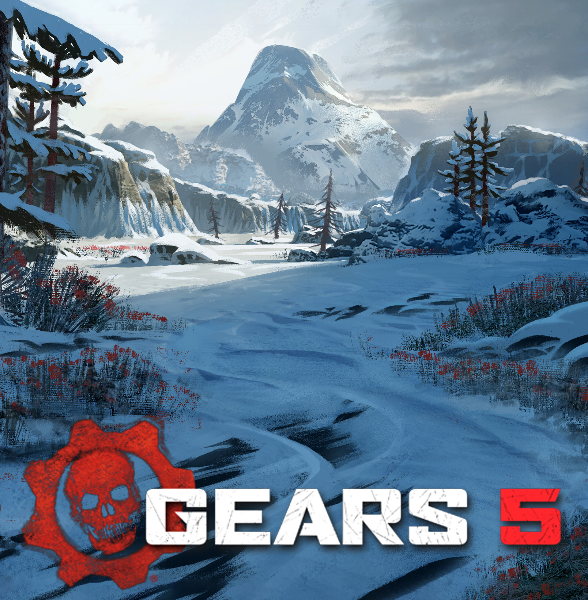 Artstation - Gears Of War 5: Mount Kadar Approach