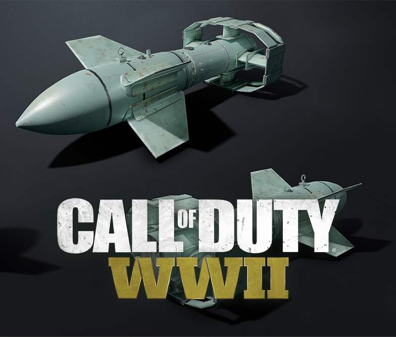 ArtStation Call of Duty World War II German Fritz X Glide Bomb