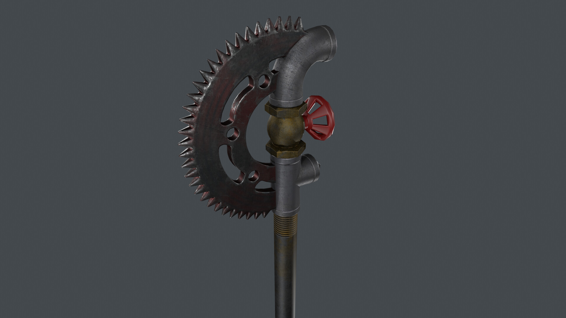 ArtStation - Apocalyptic Pipe Weapon